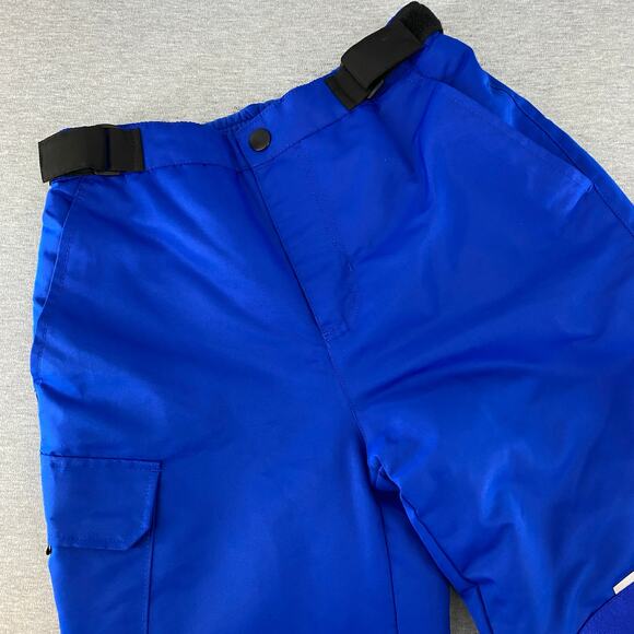 SWISSTECH Snowboard Ski Pants Blue Youth Kids L (10-12) Adjustable Waist - Picture 1 of 11